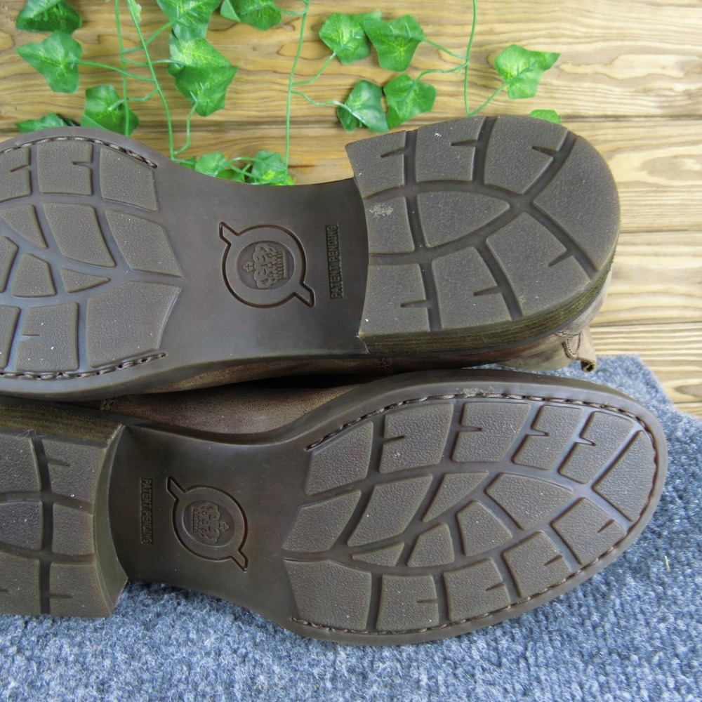 Born Brown Leather Ankle Boots - Picture 8 of 8